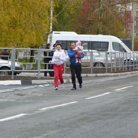 Всероссийский день бега - Кросс наций 2015 и открытие после капительного ремонта дороги по ул. Ломоносова